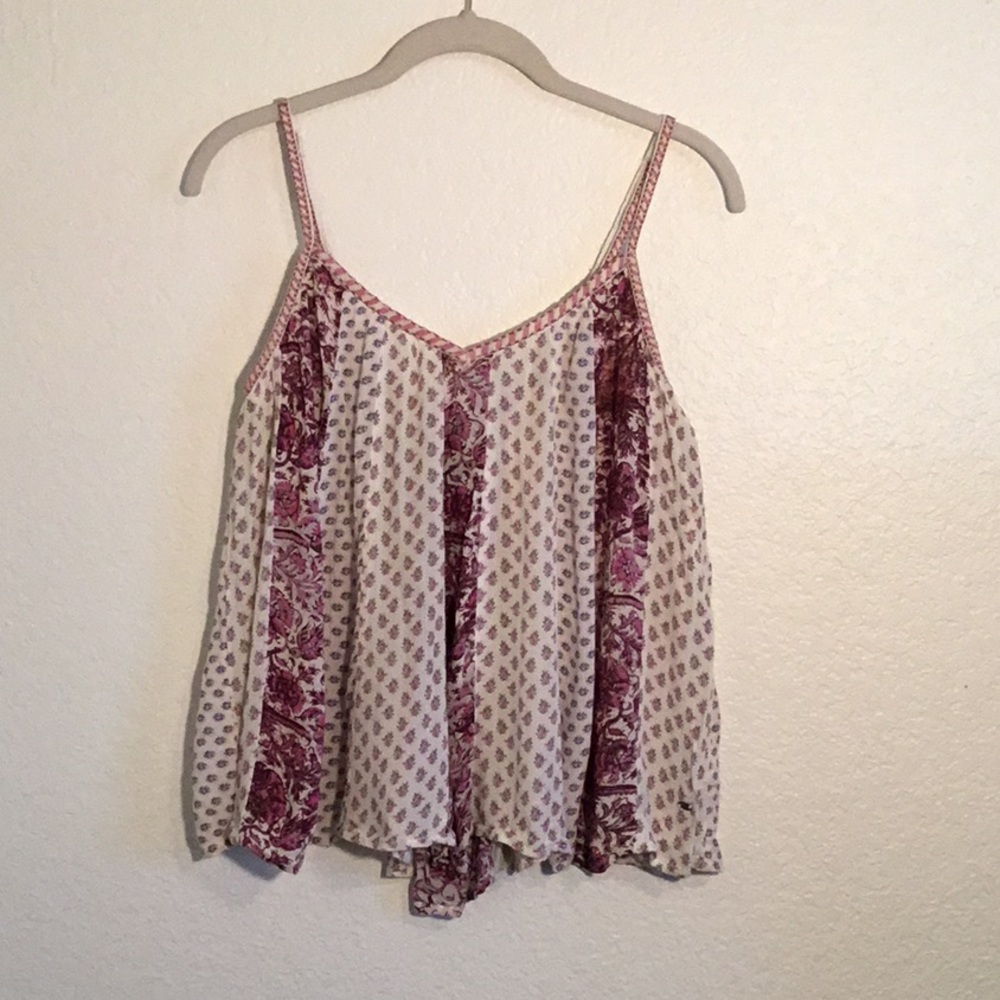 American Eagle Floral Tank - Size M